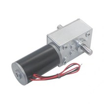 웜기어 감속기 모터 더블 샤프트 31ZY 영구 자석 DC 터빈 웜 기어 모터 12v24V 커튼 기계 빌보드, 08 160rmp_02 24V
