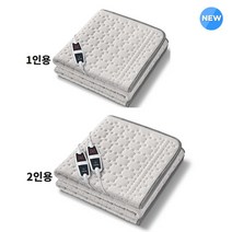 절전형 보이로(Beurer) 플리스 안전전기요 4단 도트그레이 1인용 2인용, 1인용(80 x 150cm), 4단계 온도조절/과열자동전원차단기능/12시간 자동타이머