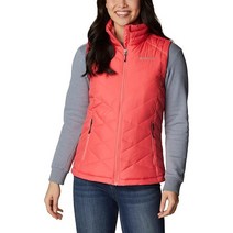 컬럼비아 Columbia 여성용 헤븐리 조끼 황록색 라지