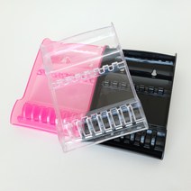 플라스틱 가위정리대 가위거치대 가위수납, 핑크
