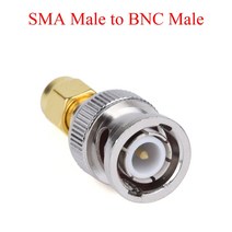 TV 셋톱 박스 스마트 수신기 OTT 1개 RF 동축 커넥터 SMA Male to BNC TNC MCX MMCX UHF N F 플러그/암 잭 어댑터 리피터 안테나에 사용, SMA Male-BNC Male