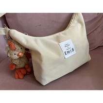 EMIS 이미스 호보백 에코백 가방 민트 블랙 아이보리 화이트 에미스