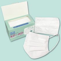쉴드플렉스비말차단용마스크(KF-AD) 쉴드플렉스 KF-AD 비말차단 마스크 대형 50매 뽑아쓰는 식약처인증 황사 방역 마스크, 화이트 50매