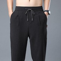 남자린넨바지 조거팬츠 슬림핏 면 캐주얼 일자