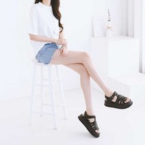 청키 스타일 통굽 샌들 SM-2201 샌들 여름편한신발 스트랩 저렴한 편하고예쁜