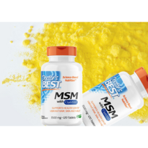 닥터스 베스트 엠에스엠 MSM 옵티 MSM 1500 mg 120 타블렛, 120정, 2개