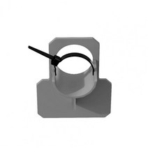수중 Anti-deform High-quality Swimming Pool Holds Pipes Mount Bra부속et Lightweight St정수dy for Inl, 02 Grey