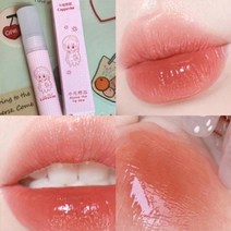 립글로즈 립틴트 립밤 립라이너 잘 지워지지 않는 착색 타투 립스틱 틴트 카푸비니 워터 루미너스 립 젤 클리어 앤 라이트 미러 립 글레이즈 롱래스팅 워터프루프 립글로스 한국, 협력사, 05
