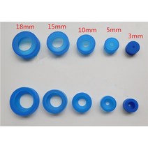 PC 케이스 복강경 투관침 씰링 캡 펑크 캡 3mm 5mm 10mm 15mm 18mm, 10개 18mm