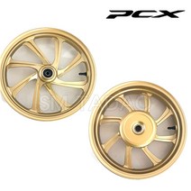 PCX 125 더뉴 휠 순정품 앞 뒤 세트 골드 금장 바퀴 튜닝 18-20년