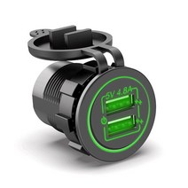 전기자동차부품 자동차 오토바이 버스용 듀얼 USB 충전기 Usb 포트 고온 CE 인증 신제품
