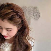 헤어정리뿌리뽕집게핀 정수리가름마커버볼륨 트위스트간편묶음포인트머리삔, 베이직3단 브라운핀 1p