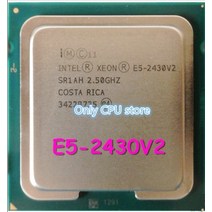 E5-2430V2 오리지널 인텔 제온 E5 2430V2 2.5GHZ 6 코어 15MB SmartCache E5-2430 V2 LGA1356 80W E5 2430 V2