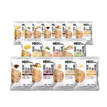 허닭 일품 닭가슴살스테이크 100g 7종 혼합14팩, 14팩