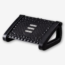 머글리 6단 각도 조절 발받침대, 블랙