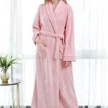 뽀마 포근이 샤워가운 핑크 목욕가운, 1개, XXL(남성FREE)