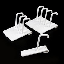 매장용 ㄷ자형 철망 진열 고리 8개입 진열대고리 후크걸이 후크