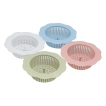주방 싱크 1 pcs 빨판 플라스틱 욕실 안티 블로킹 도구 배수 꽃 모양 바닥 배수 커버 플러그 워터 필터, 06 random