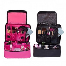 화장품 메이크업 도구 정리 보관함 프리랜서 아티스트 디자이너 메이크업출장 현장가방 출장템 미용템 스텝, 1개, 블랙