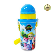 라이브잇 르번 고고다이노 빨대보틀, 7세트, 350ml, 혼합색상
