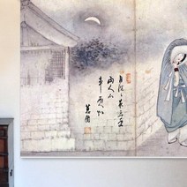 전통 동양화 롤스크린 신윤복 월하정인 200435-B