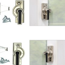 GVP 창문잠금걸이 좌측 중문잠금장치 미닫이문잠금장치 방충망잠금장치