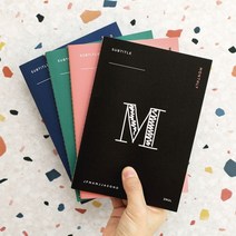 서브타이틀 플래너 만년다이어리 다이어리 올해다이어리 심플, weeklypink