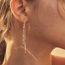 [Hei][아이유 이사배 이유영 착용] 3chain drop earring