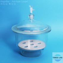 유리 진공 데시케이터 Glass Vacuum Desiccator, Clear Φ300 mm