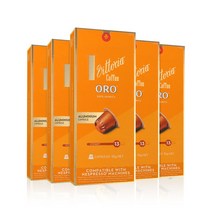 비토리아 커피 캡슐 ORO 네스프레소 호환, ORO 10개입 x 5박스