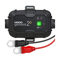 NOCO NOC GENIUS 2D 2A 직접 장착 온보드 충전기 12V 자동차 배터리 유지기 세류 온도 보상 탈황기