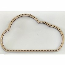 입문용 베틀 간이 담요 편직기 DIY 핸드메이드 자수틀 초보자 손뜨개 키트, 구름담요 편직기 라지 21*35CM