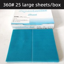 차량 세차 유지보수 일본 KOVAX 사포 자동차 스프레이 페인트 마감 연마 퍼티 그라인딩 미세 연삭 240-3000 연마재, 360 grit 25 pcs