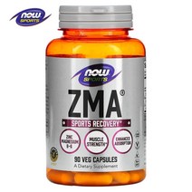 나우푸드 스포츠 회복 ZMA 베지 캡슐 90정 180정