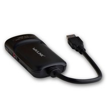 컴퓨터용노트북외장그래픽카드 Wavlink USB 3.0-DVI/HDMI/VGA 외부 비디오 카드 그래픽 디스플레이 어댑터-다중 모니터 Widows 및 Mac 용, USB 3.0 to DVI_USB 3.0 To HDMI