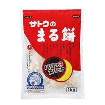 키리 모찌 찹쌀떡 구워먹는떡 사토 싱글 팩 1kg 레인지로 간단 조리