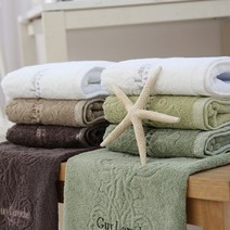 무한타올 기라로쉬 명품40수코마타올, 블루, 2개