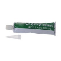 견고한 전기 가열 기구 요소 씰링을위한 고온 내성 실리콘 고무 씰링 접착제, 01 White