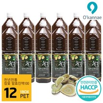 옻가네 천년전통 참옻진액 100 옻나무 추출물 추출액 참옻 발효진액 참옻 엑기스 액기스 참옻즙 참옻순 옻닭 옻백숙, 12병, 1.5L