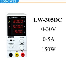 Longwei LW-K3010DC 30V10A LED 디지털 디스플레이 조정 가능한 DC 전원 공급 장치 가변 벤치 실험실 스위, 01 LW-K305DC_02 220V
