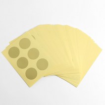 동그라미 스티커 30MM 60장 금색 칭찬스티커 설문조사 원형스티커 다꾸스티커 컬러분류