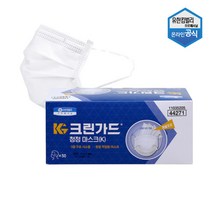 크린가드 크린가드 덴탈 청정마스크 50매 국산 개별포장 44271, free