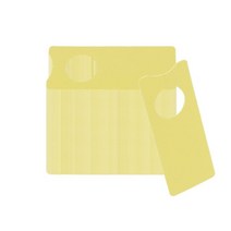 50Pcs 정원 레이블 씨앗 태그 이름 카드 포도 로그인 보드 멜론 과일 플라스틱 휴대용 다기능 식물 마커, [03] Yellow