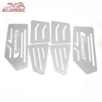 BMW C400GT c400gt C400 GT 오토바이 CNC 알루미늄 발판 승객 발 페그, Silver