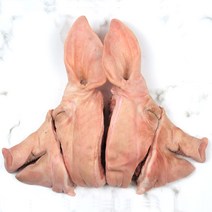 돼지통머리 한마리 국내산 돼지부산물 머릿고기, 단품