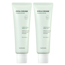 허브노트 더마 테카 카밍 리페어 시카 크림, 2개