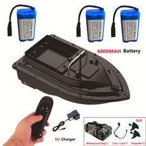 rc잠수함 둥지 방수 고속 원격 제어 미끼 로딩 고정 속도 크루즈 야간 조명 낚시, GPS i 3b 6000mah에서