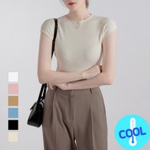 [당일배송] 라나 양두 캡소매 니트