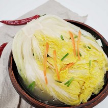 경자네 맛있는 전라도 가정식 국내산 아삭아삭 수제 백김치 2kg/3kg, 3kg