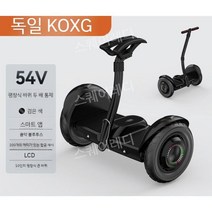 전동휠 일반휠 호버보드 세그웨이 무릎제어, 블랙보통바퀴10인치야광휠, 54v
